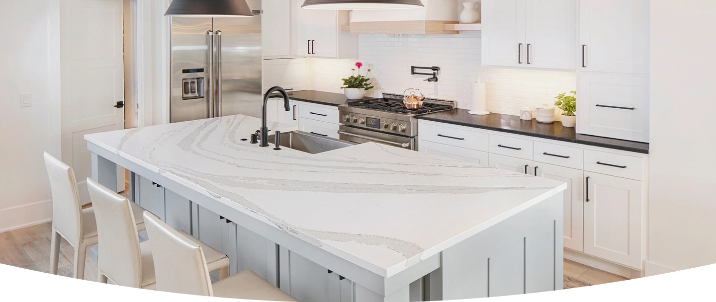 Kitchen sink and countertop | Stonemeyer Granite