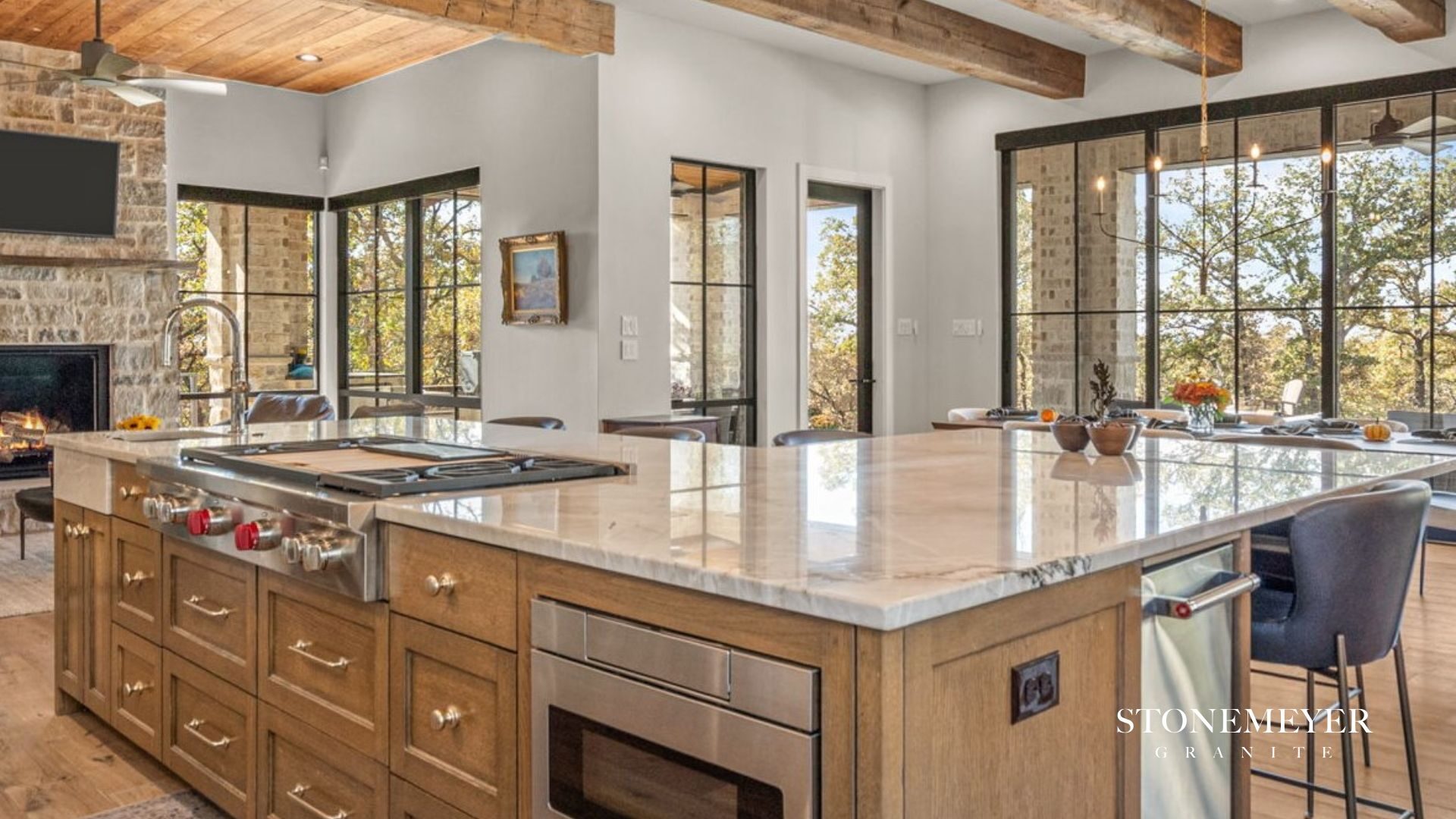 elegant stonemeyer granite kitchen countertop