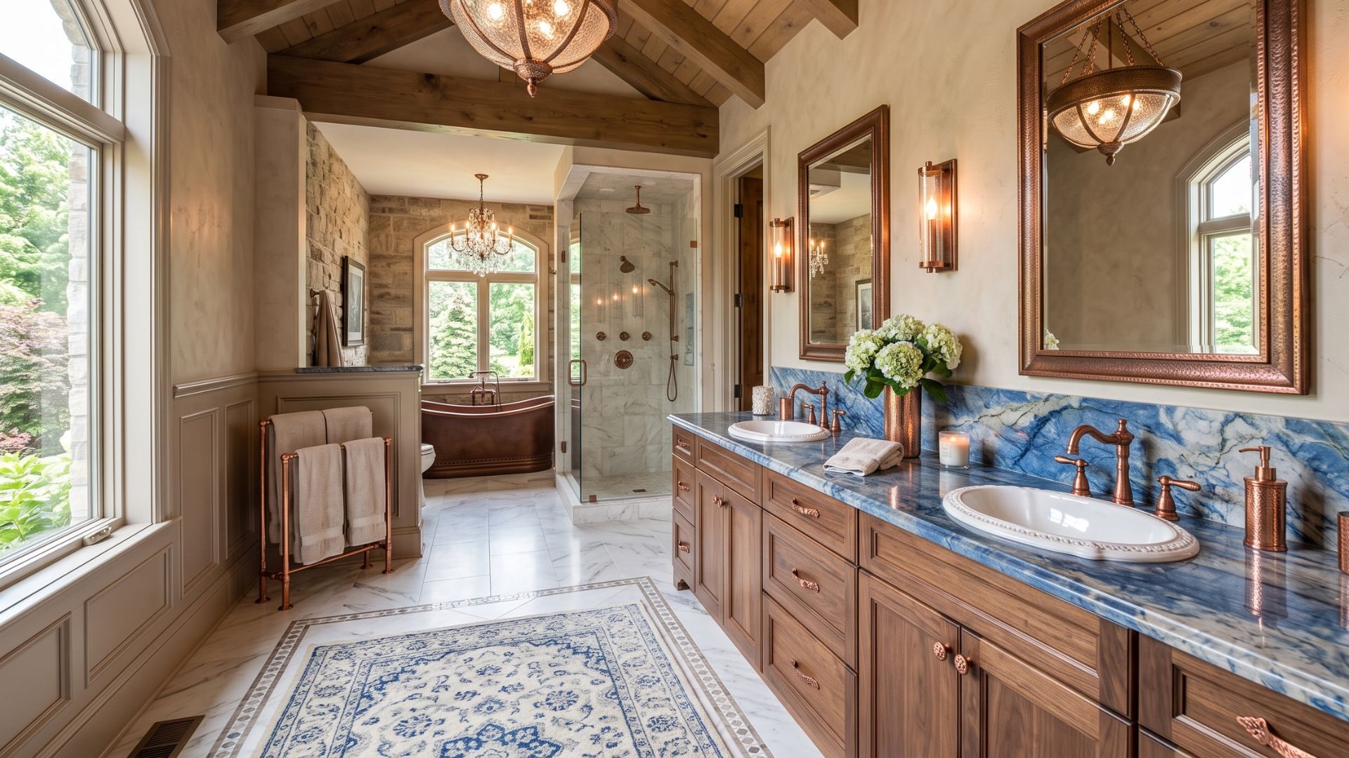 blue quartzite countertops